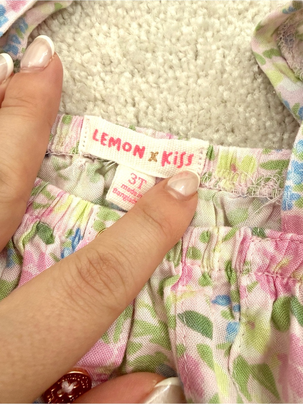 Floral Ruffle Two-Piece Set - Picture 5 of 5